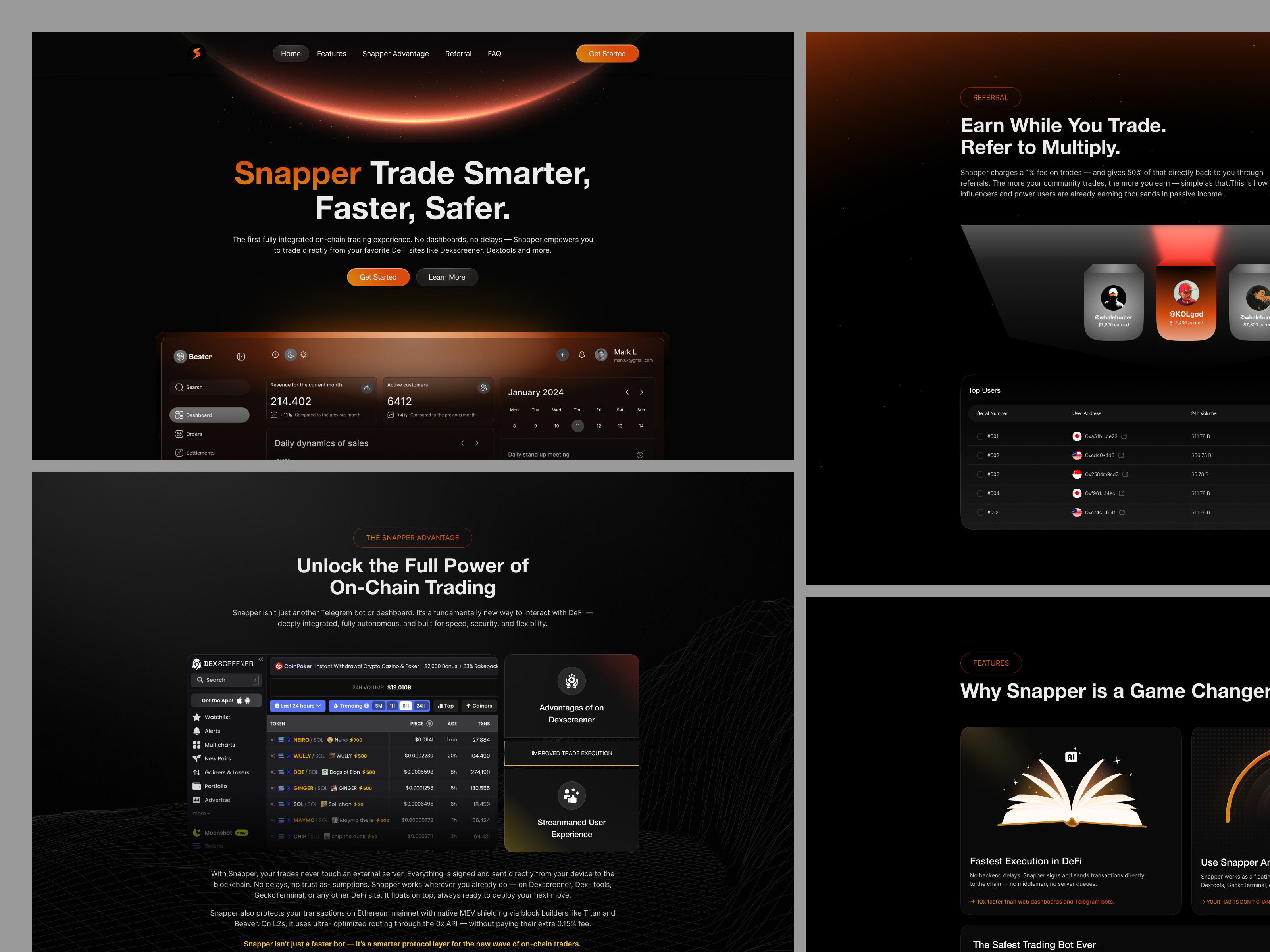 Example of Crypto Website Design